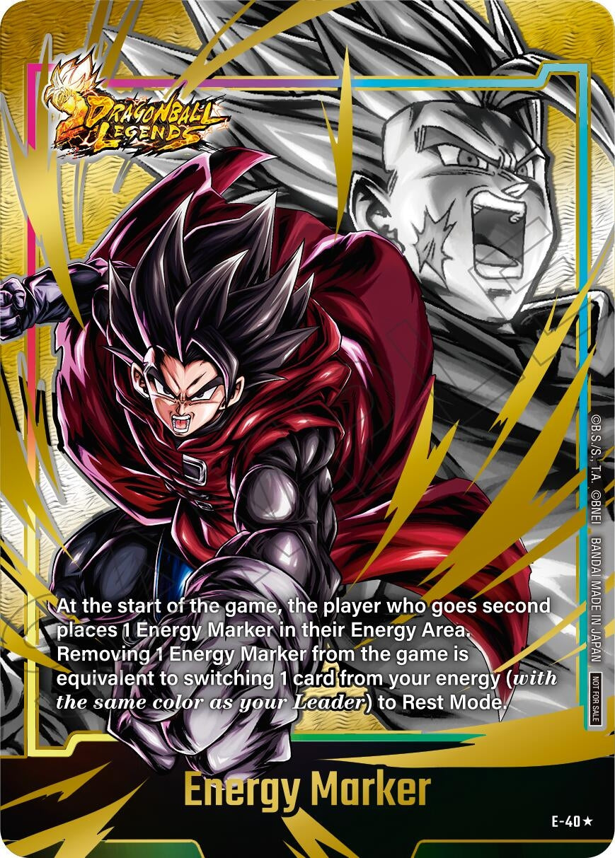 Image for Energy Marker (E-40) (Gold) (E-40) (Fusion World Energy Markers) - Dragon Ball Super: Fusion World