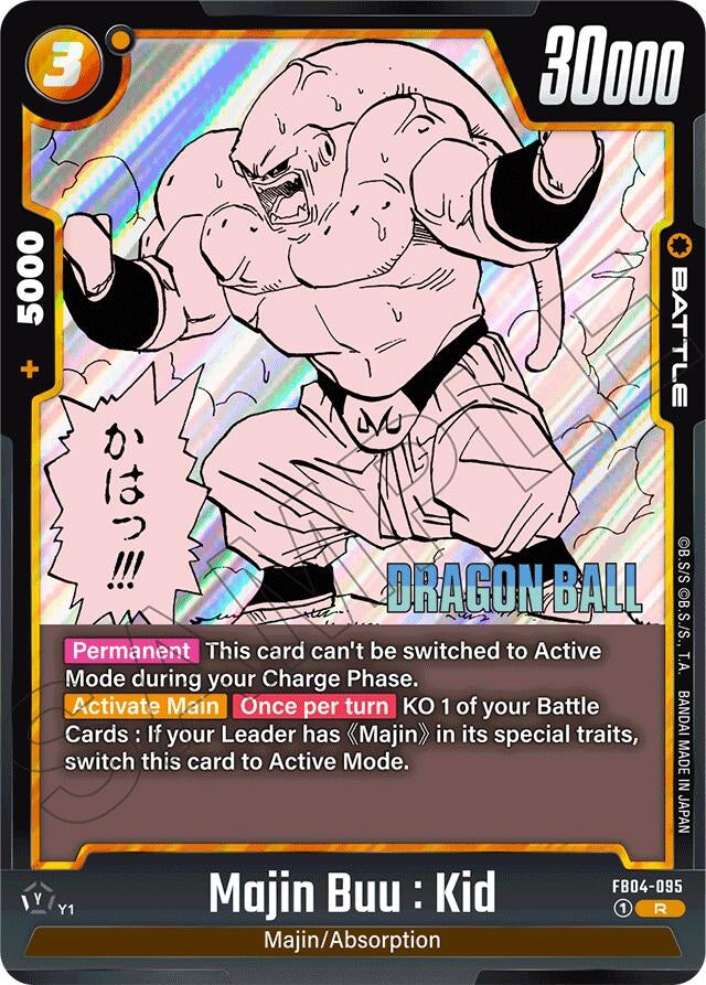 Image for Majin Buu : Kid - FB04-095 (FB04-095) (Manga Booster 01) - Dragon Ball Super: Fusion World