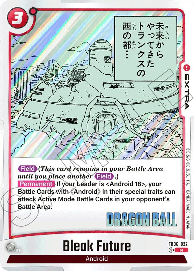 Image for Bleak Future (FB06-022) (Manga Booster 01) - Dragon Ball Super: Fusion World