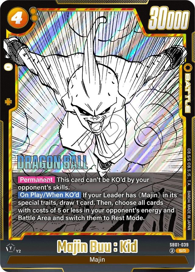 Image for Majin Buu : Kid - SB01-039 (SB01-039) (Manga Booster 01) - Dragon Ball Super: Fusion World