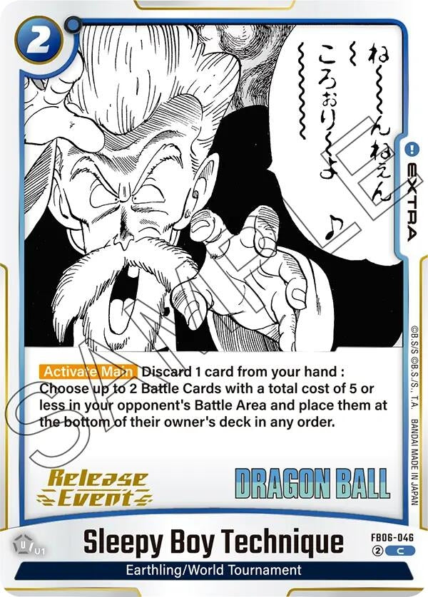 Image for Sleepy Boy Technique (FB06-046) - Dragon Ball Super: Fusion World