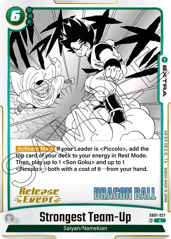 Image for Strongest Team-Up (SB01-027) - Dragon Ball Super: Fusion World