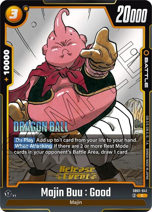 Image for Majin Buu : Good - SB01-041 (SB01-041) - Dragon Ball Super: Fusion World