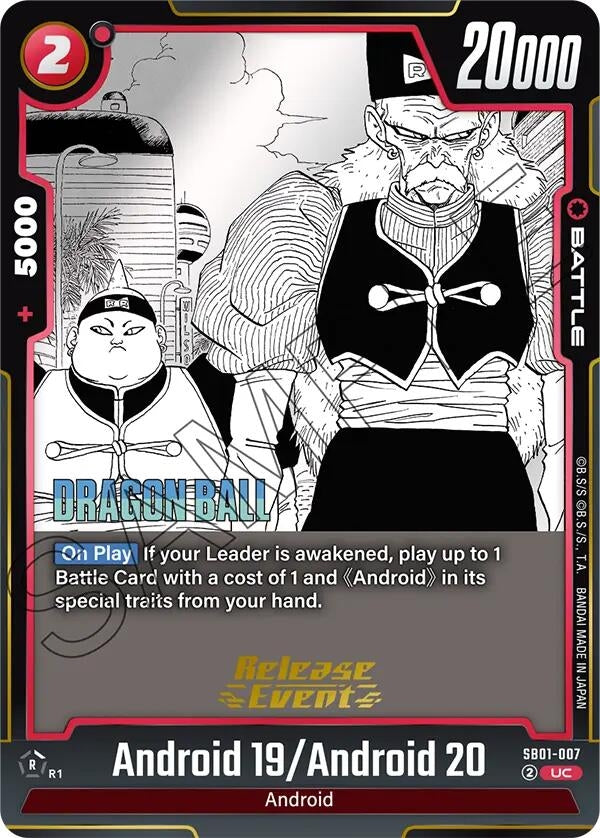 Image for Android 19/Android 20 (SB01-007) - Dragon Ball Super: Fusion World