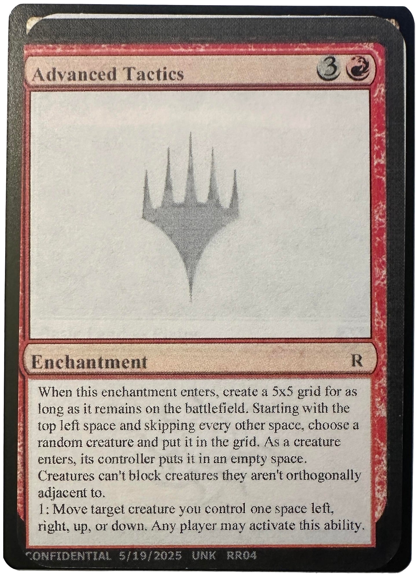 Advanced Tactics (Un-Known Event Playtest Cards)