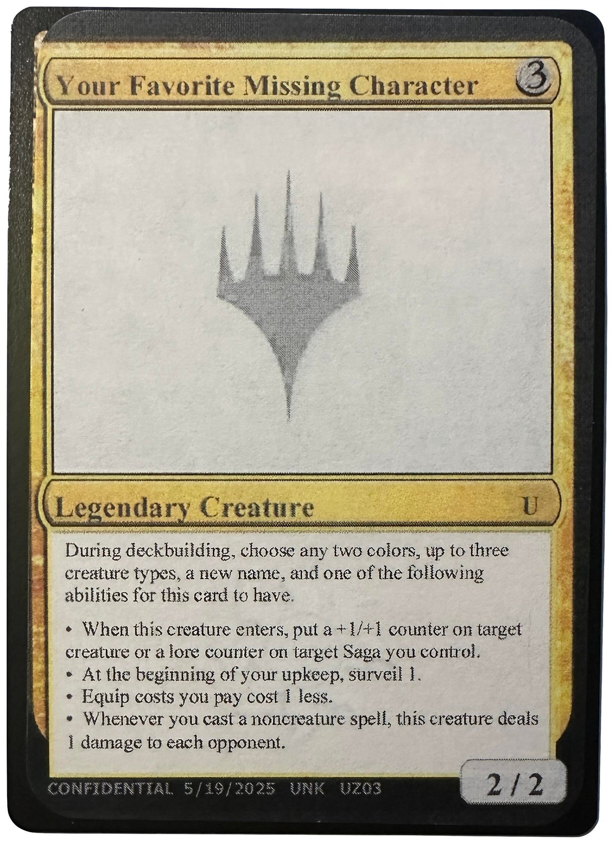 Image for Your Favorite Missing Character - Magic: The Gathering
