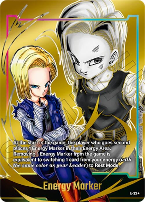 Image for Energy Marker (E-33) (Gold) (E-33) (Fusion World Energy Markers) - Dragon Ball Super: Fusion World