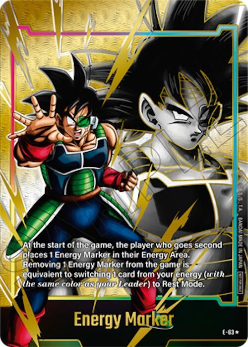 Image for Energy Marker (E-63) (Gold) (E-63) (Fusion World Energy Markers) - Dragon Ball Super: Fusion World
