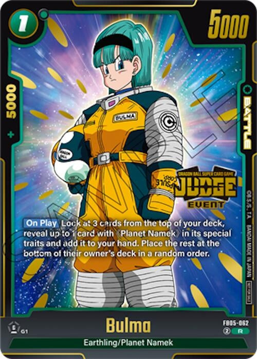 Image for Bulma (Judge Pack (Event Judge) 04) (FB05-062) - Dragon Ball Super: Fusion World