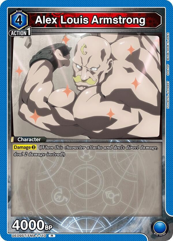 Image for Alex Louis Armstrong (UE09ST/FMA-1-110) (UE09ST: FULLMETAL ALCHEMIST Starter Deck) - Union Arena