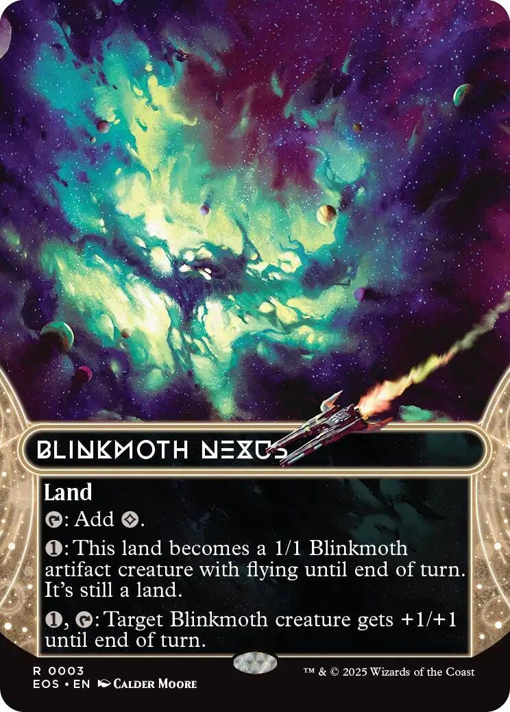 Image for Blinkmoth Nexus (0003) (Borderless) (3) (Edge of Eternities: Stellar Sights) - Magic: The Gathering