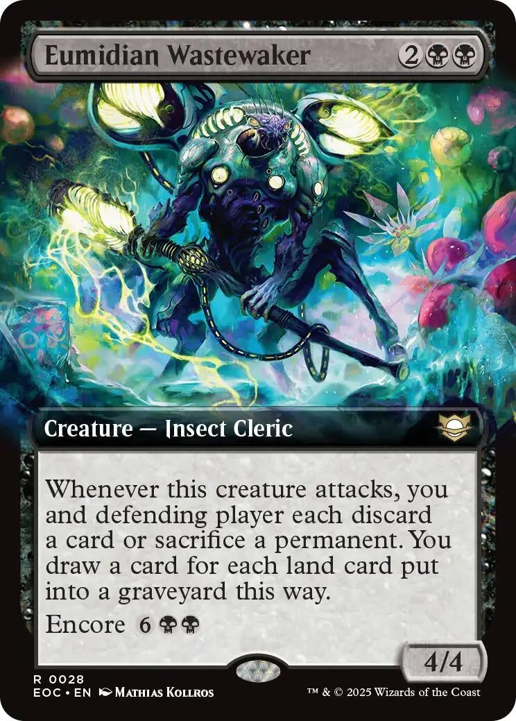 Image for Eumidian Wastewaker (Extended Art) (28) - Magic: The Gathering