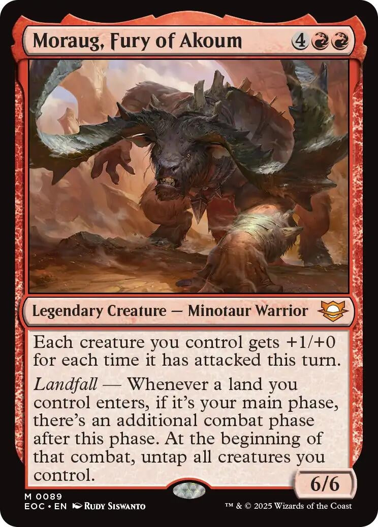 Image for Moraug, Fury of Akoum (89) - Magic: The Gathering
