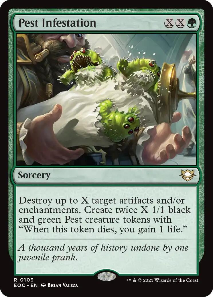 Image for Pest Infestation (103) - Magic: The Gathering