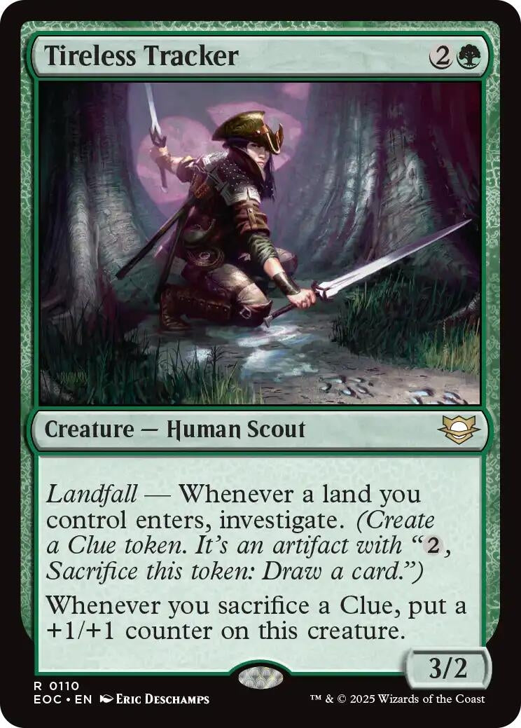 Image for Tireless Tracker (110) - Magic: The Gathering