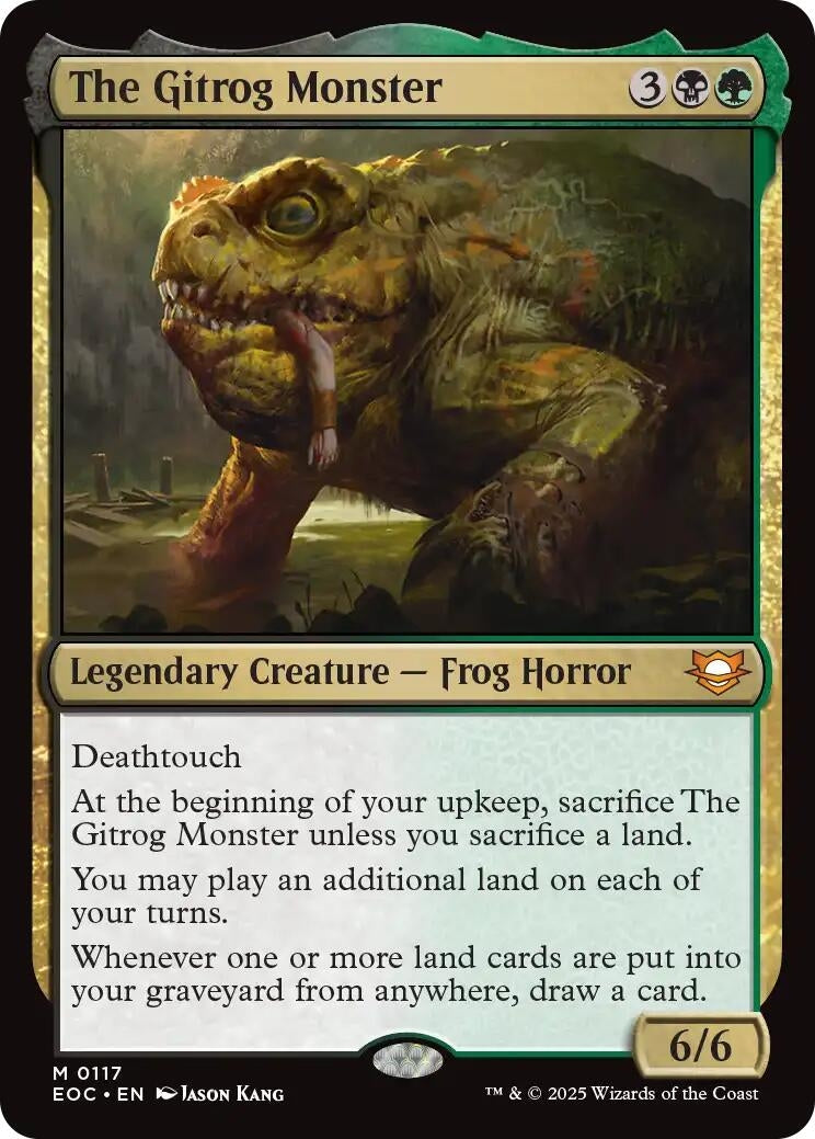 Image for The Gitrog Monster (117) - Magic: The Gathering