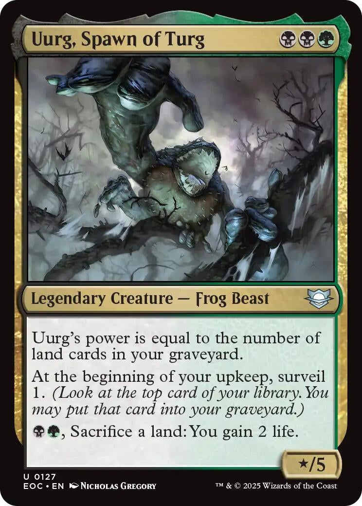 Image for Uurg, Spawn of Turg (127) - Magic: The Gathering