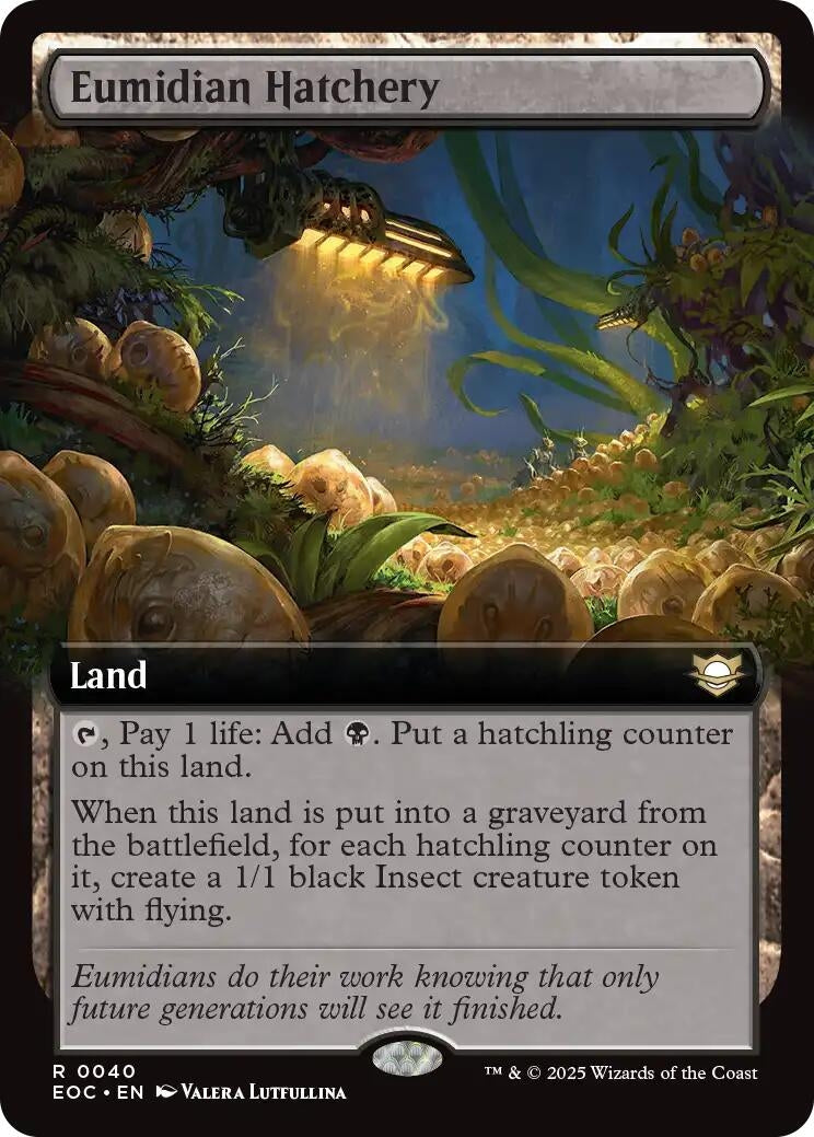 Image for Eumidian Hatchery (Extended Art) (40) - Magic: The Gathering