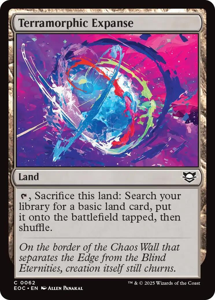 Image for Terramorphic Expanse (62) - Magic: The Gathering