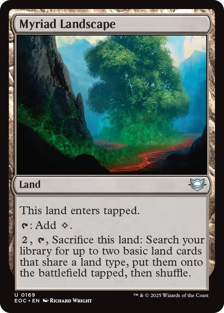 Image for Myriad Landscape (169) - Magic: The Gathering