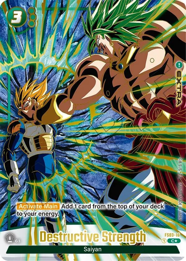 Image for Destructive Strength (1st Anniversary Set) (FS03-16) (Starter Deck 3: Broly) - Dragon Ball Super: Fusion World