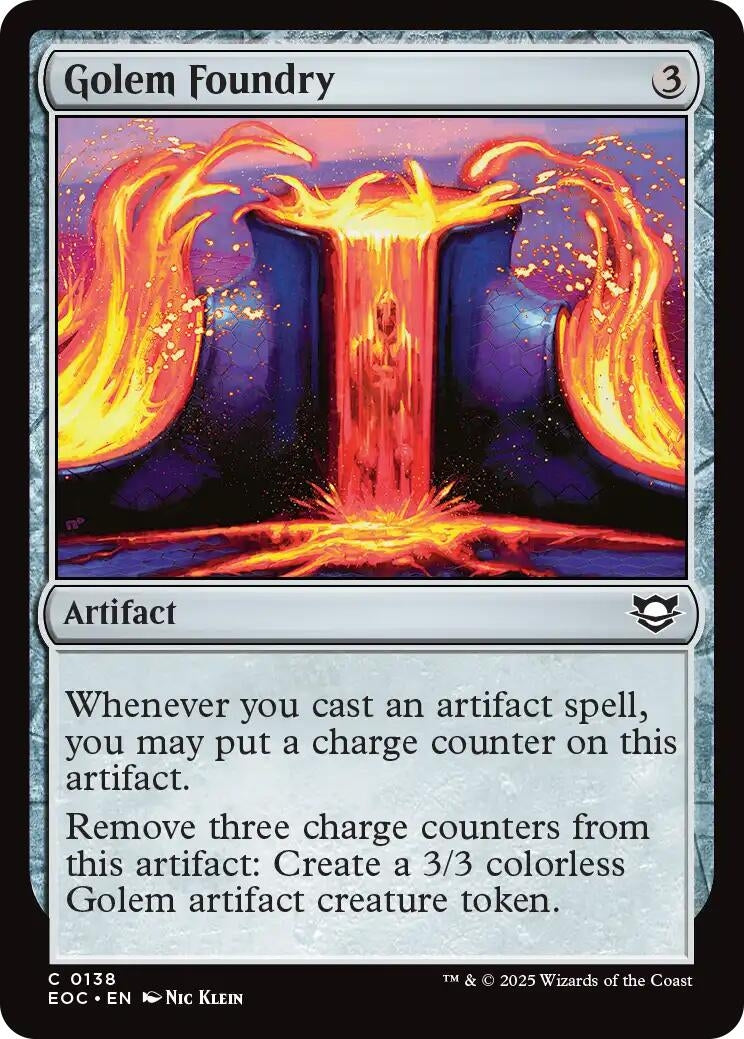 Image for Golem Foundry (138) - Magic: The Gathering