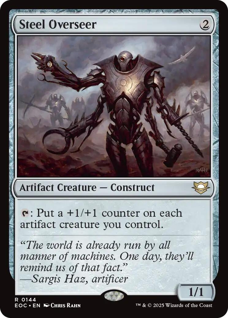 Image for Steel Overseer (144) - Magic: The Gathering