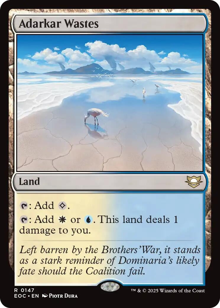 Adarkar Wastes (147) (Commander: Edge of Eternities)
