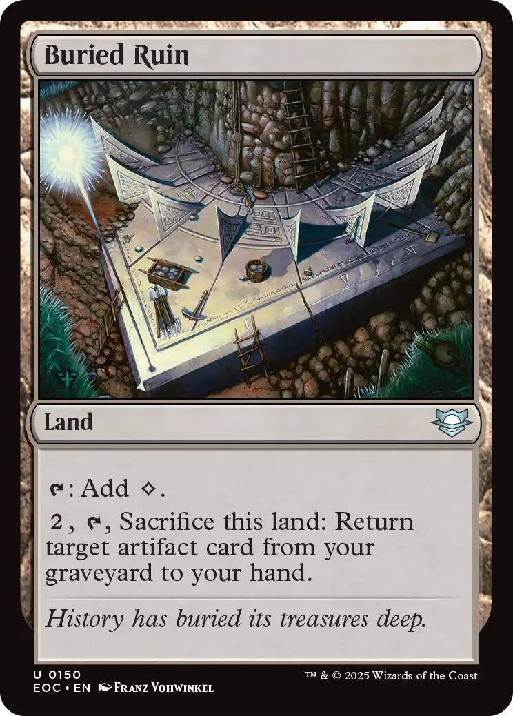 Image for Buried Ruin (150) - Magic: The Gathering