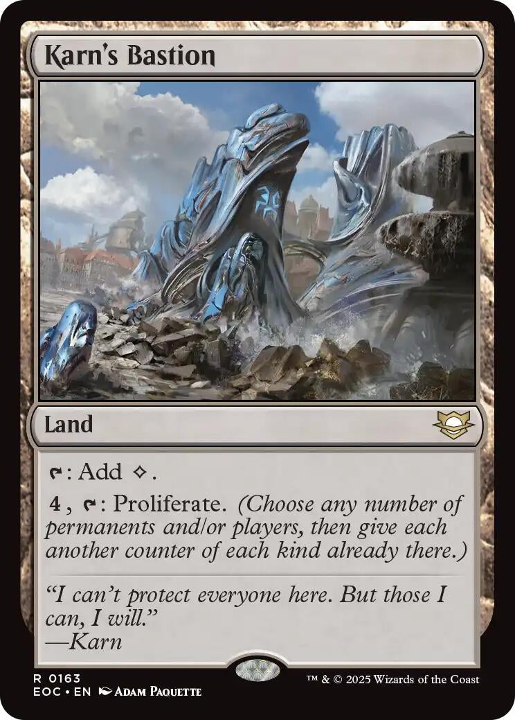 Image for Karn's Bastion (163) - Magic: The Gathering