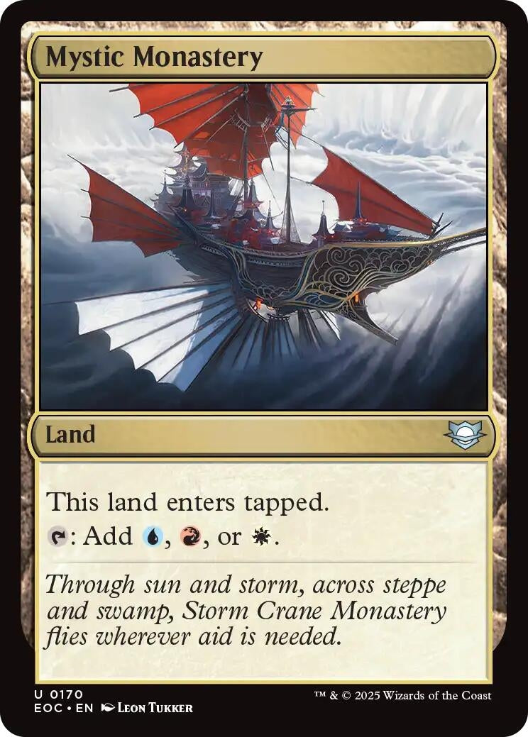 Image for Mystic Monastery (170) - Magic: The Gathering