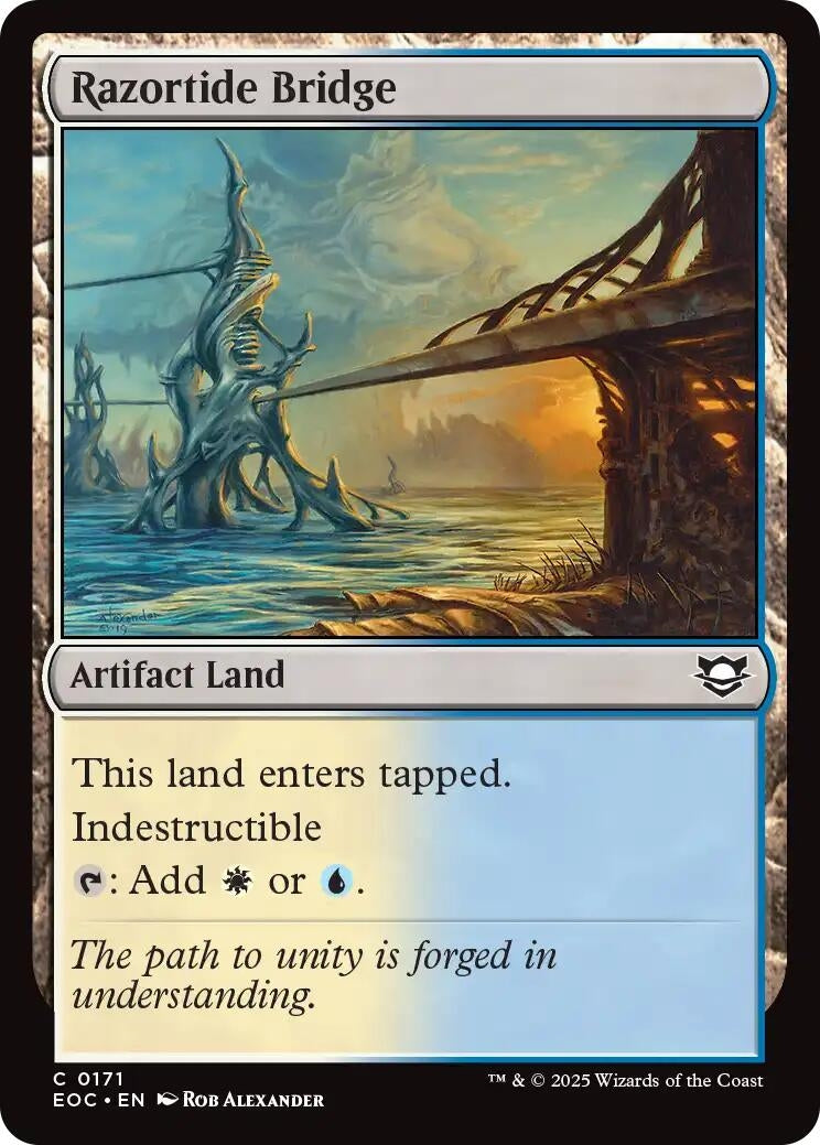 Image for Razortide Bridge (171) - Magic: The Gathering