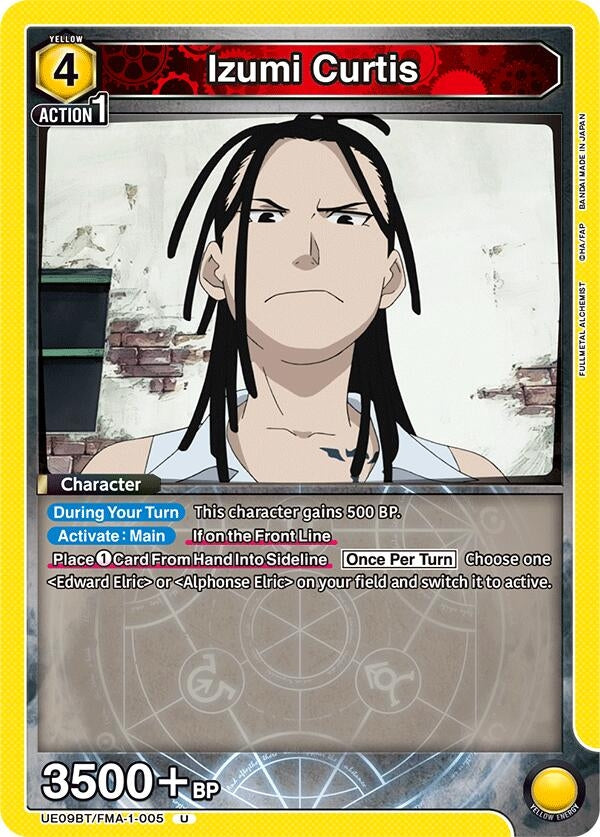 Image for Izumi Curtis (005) (UE09BT/FMA-1-005) (UE09BT: FULLMETAL ALCHEMIST) - Union Arena