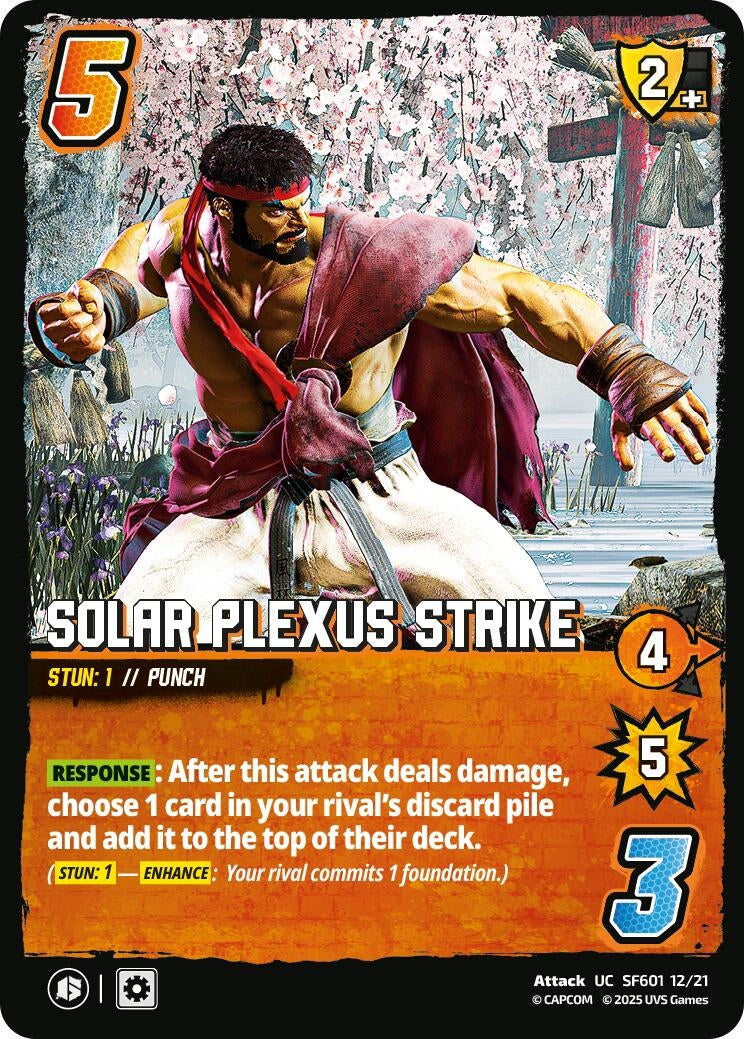 Image for Solar Plexus Strike (SF601 12/21) (Challenger Series: Street Fighter 6) - UniVersus