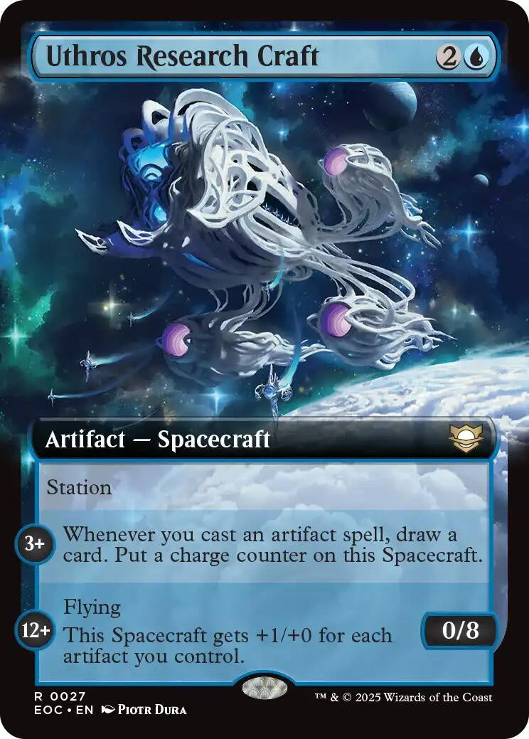 Image for Uthros Research Craft (Extended Art) (27) - Magic: The Gathering