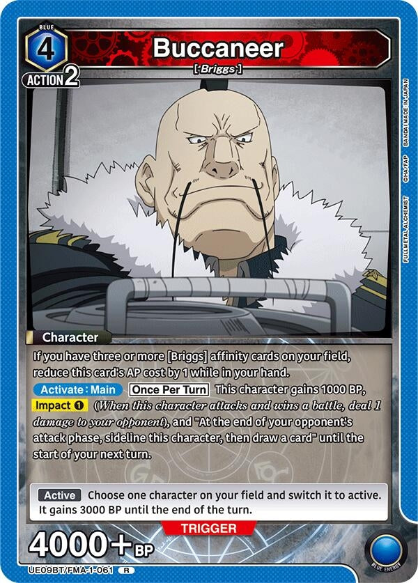 Buccaneer (UE09BT/FMA-1-061) (UE09BT: FULLMETAL ALCHEMIST)
