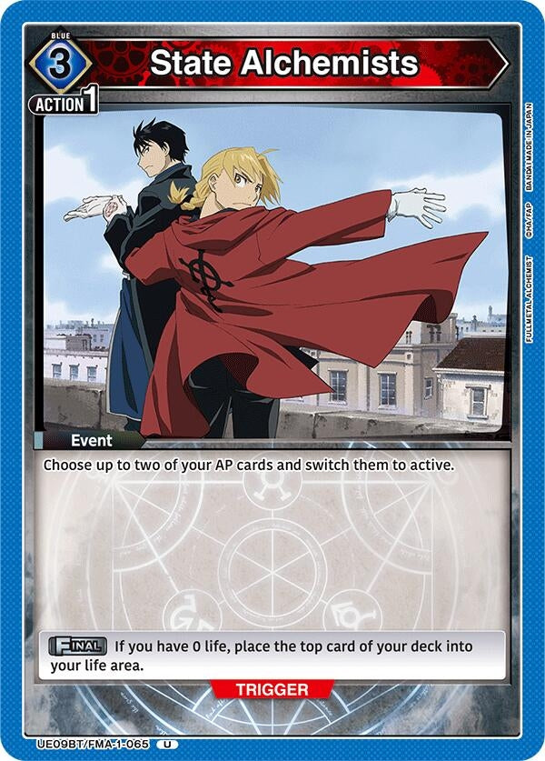 Image for State Alchemists (UE09BT/FMA-1-065) (UE09BT: FULLMETAL ALCHEMIST) - Union Arena