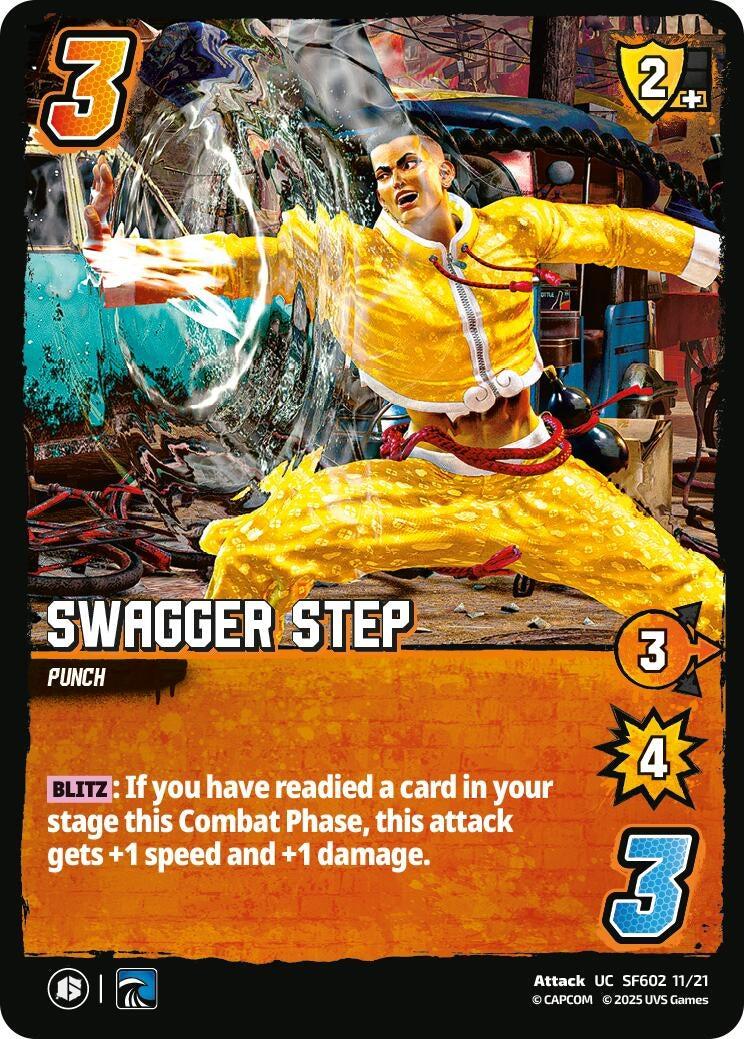 Swagger Step (SF602 11/21) (Challenger Series: Street Fighter 6)
