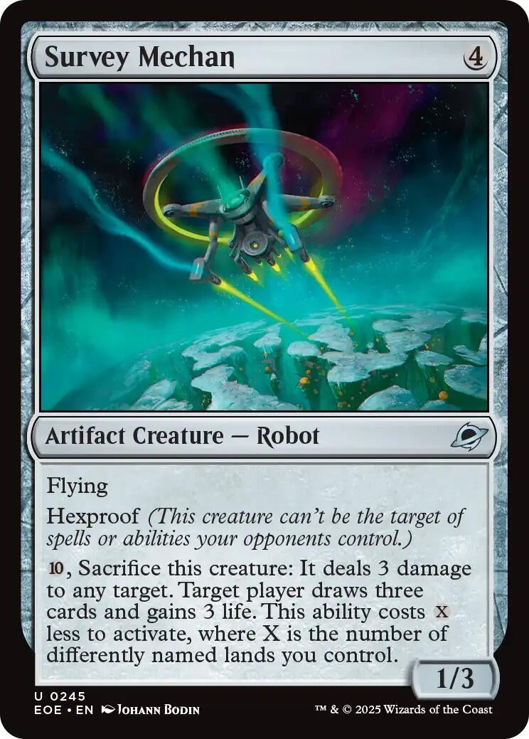Image for Survey Mechan (245) (Edge of Eternities) - Magic: The Gathering