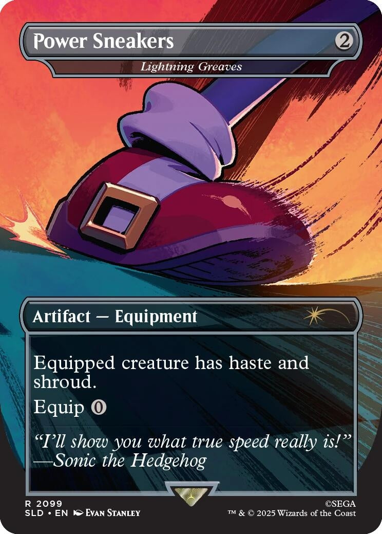 Image for Power Sneakers - Lightning Greaves (2099) - Magic: The Gathering