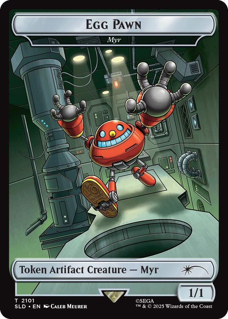 Image for Egg Pawn - Myr Token (2101) - Magic: The Gathering