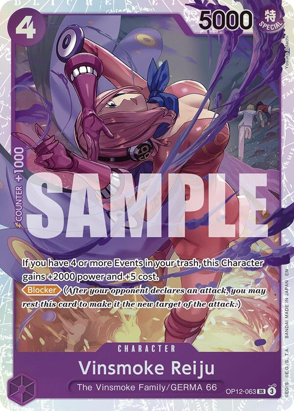 Image for Vinsmoke Reiju (OP12-063) (Legacy of the Master) - One Piece Card Game