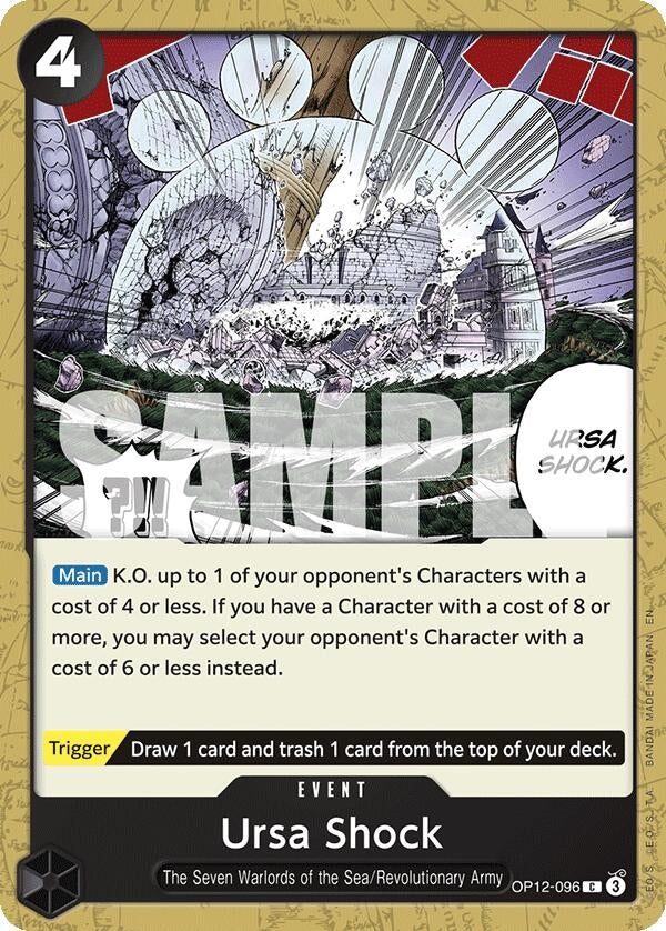 Image for Ursa Shock (OP12-096) (Legacy of the Master) - One Piece Card Game
