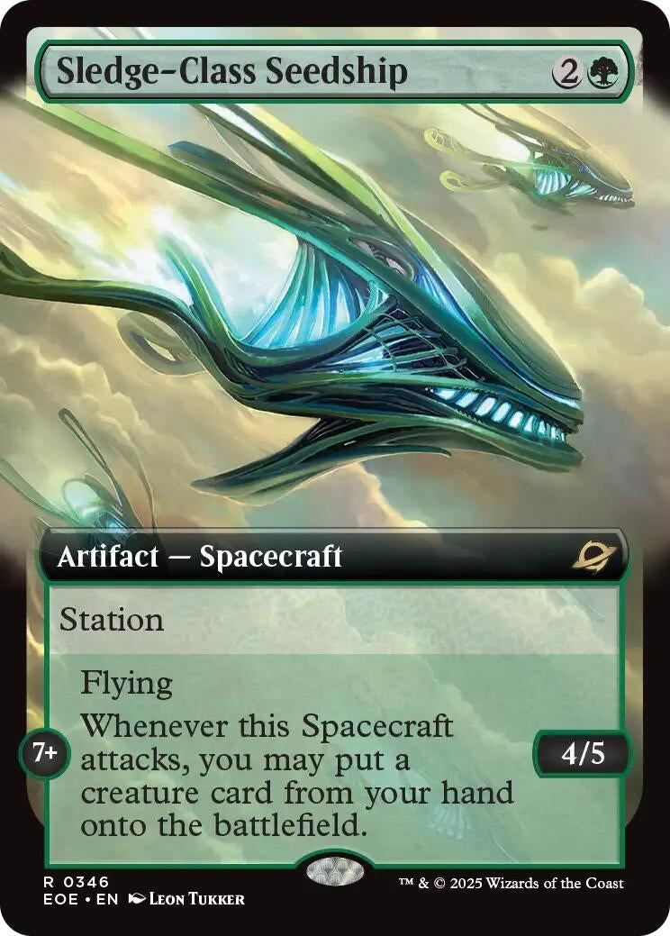 Image for Sledge-Class Seedship (Extended Art) (346) (Edge of Eternities) - Magic: The Gathering