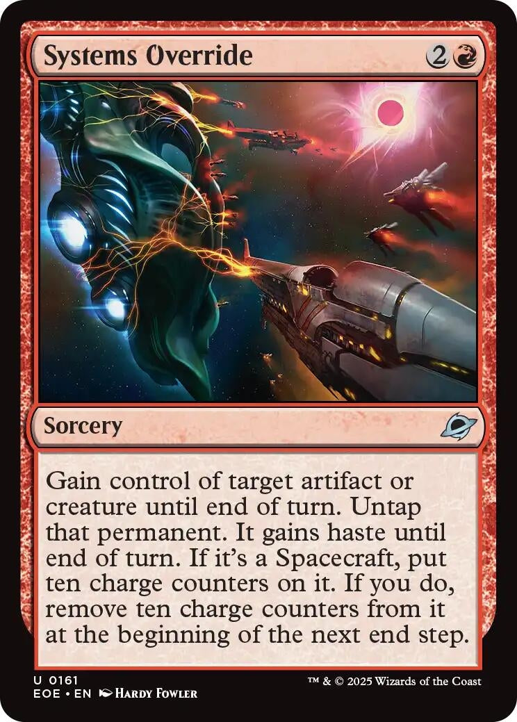 Image for Systems Override (161) (Edge of Eternities) - Magic: The Gathering