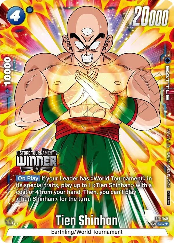 Image for Tien Shinhan - FP-045 (Tournament Pack -Winner- 07) (FP-045) - Dragon Ball Super: Fusion World