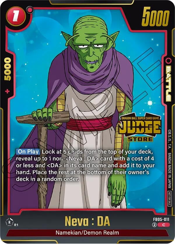 Image for Neva : DA (Judge Pack (Store Judge) 04) (FB05-011) - Dragon Ball Super: Fusion World