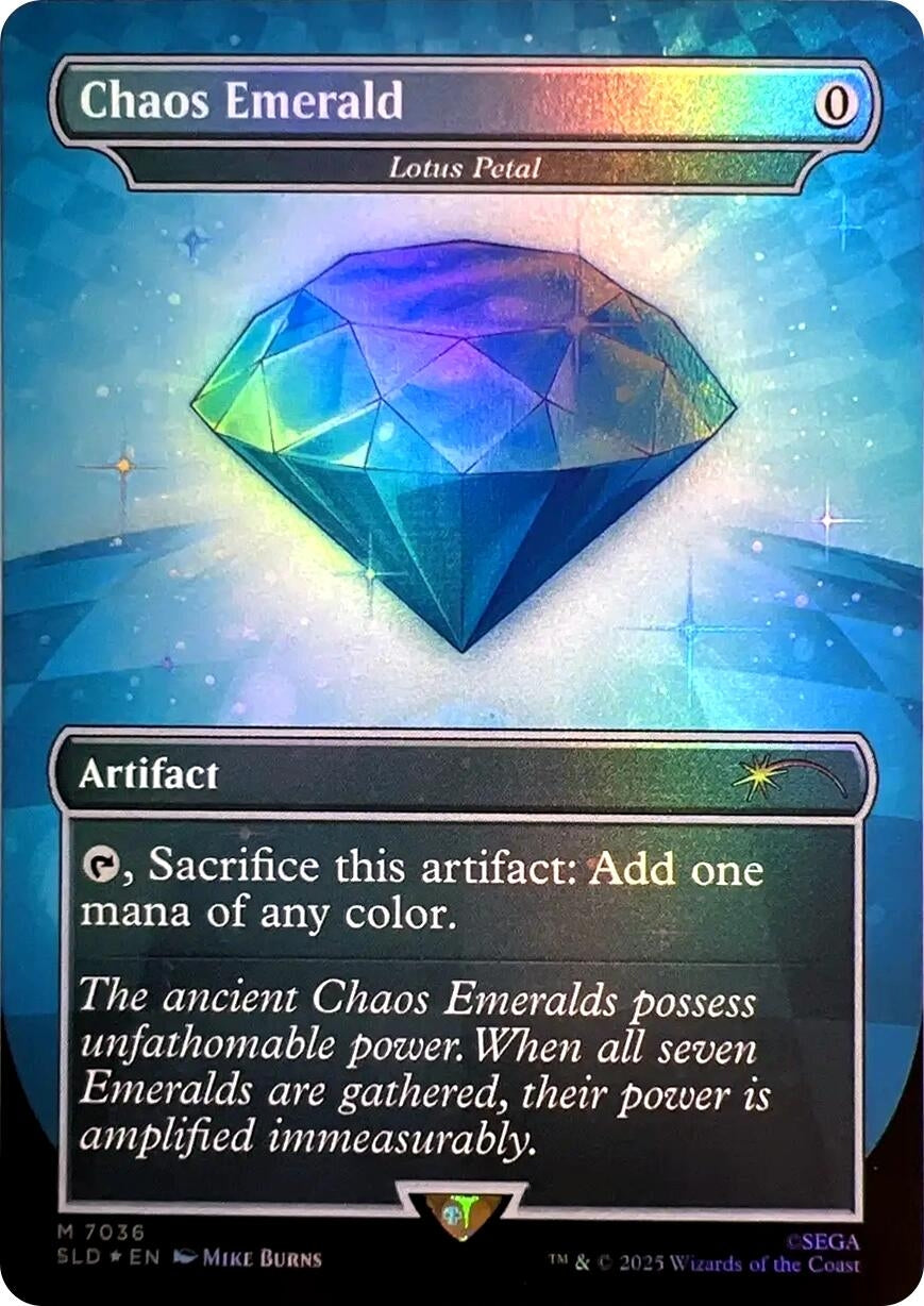 Image for Chaos Emerald - Lotus Petal (7036) (7036) - Magic: The Gathering