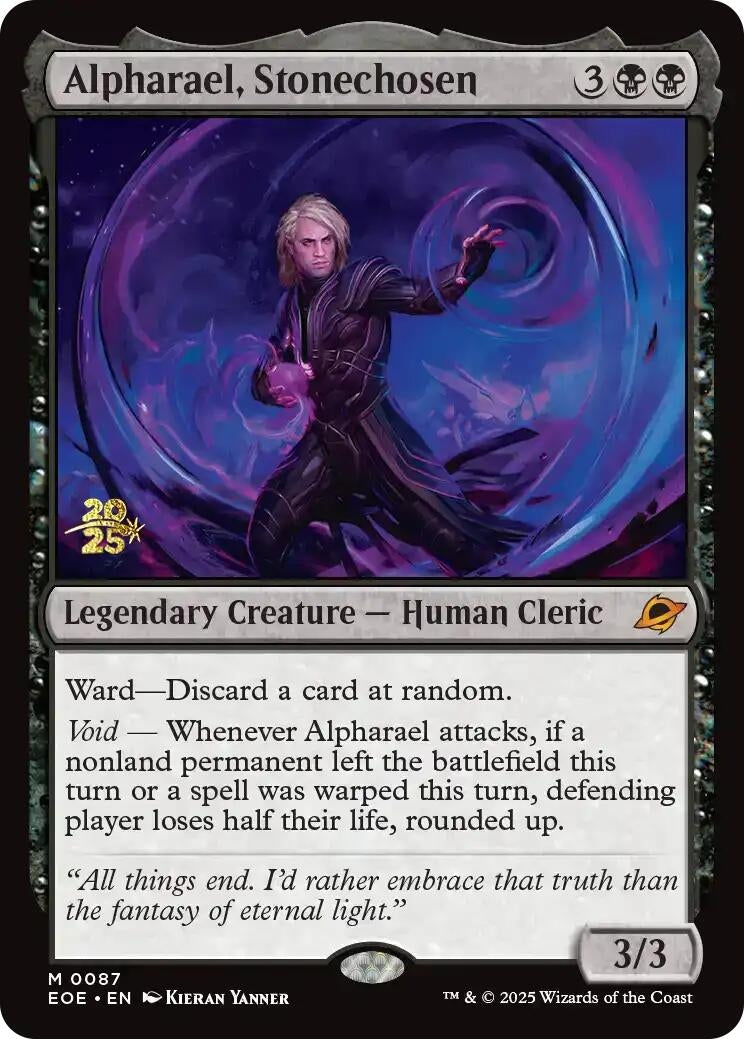 Alpharael, Stonechosen (87) (Prerelease Cards)