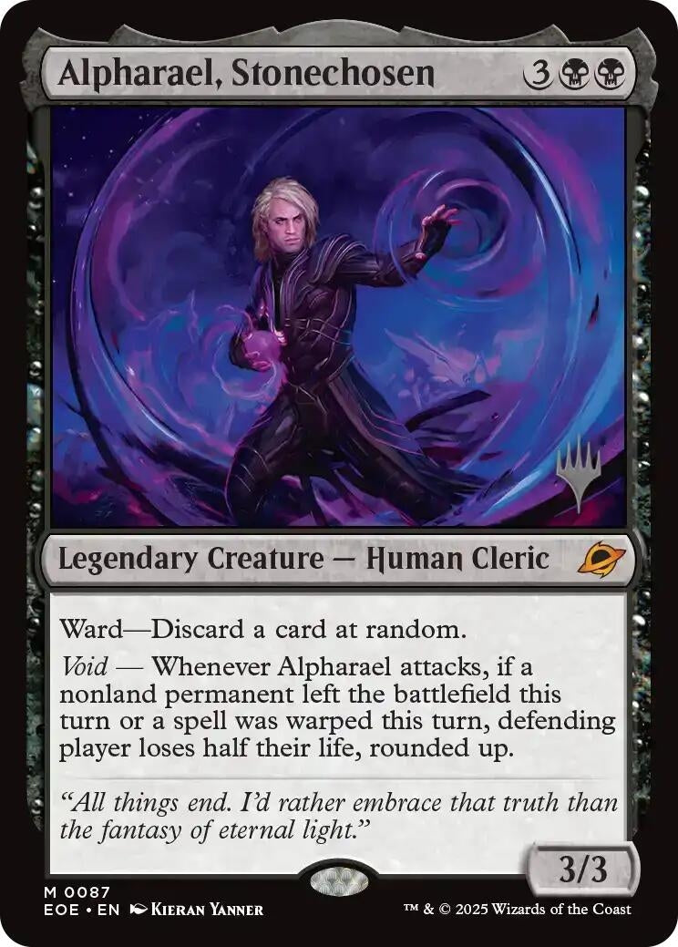 Alpharael, Stonechosen (87) (Promo Pack: Edge of Eternities)